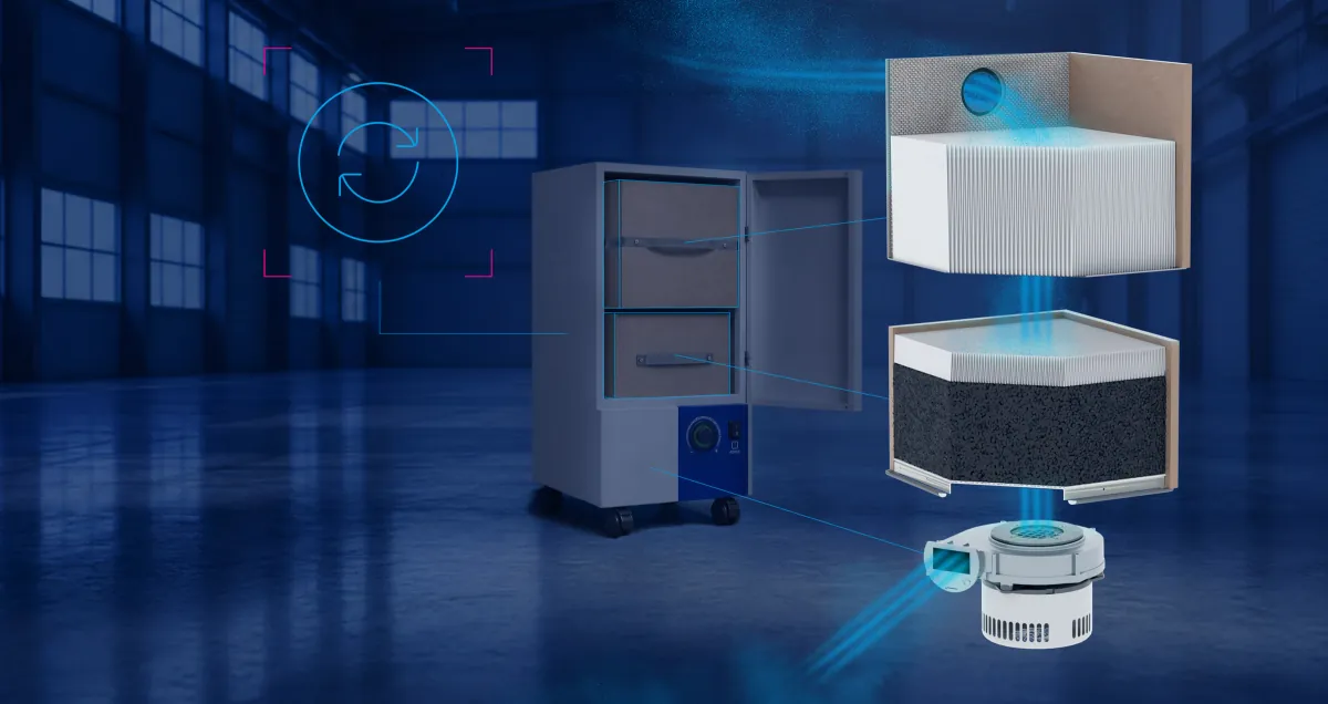 Safe Change Technology: Filterwechsel ohne Kontakt zum Schadstoff